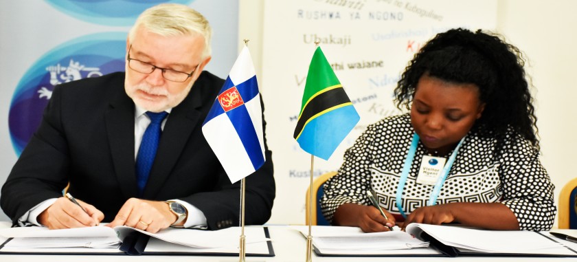 LHRC and Finland have agreed to strengthen human rights and citizen participation in the electoral process in Tanzania