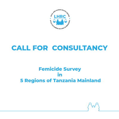 Consultancy on Femicide Survey in 5 Regions of Tanzania Mainland