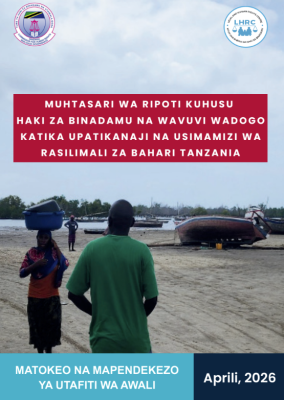 Muhtasari wa Ripoti Kuhusu Haki za Binadamu na Wavuvi Wadogo